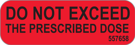 Do Not Exceed…