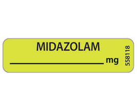 NEW! MIDAZOLAM ______mg