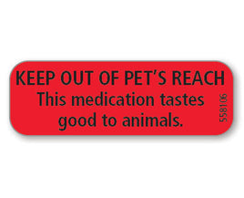 Keep Out of Pet’s Reach…