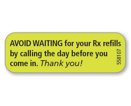 AVOID WAITING…