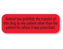 Federal Law Prohibits…