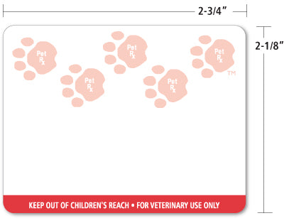 DYMO 2-3/4x2-1/8 Paw Vet Label | VetriMark| VetriMark